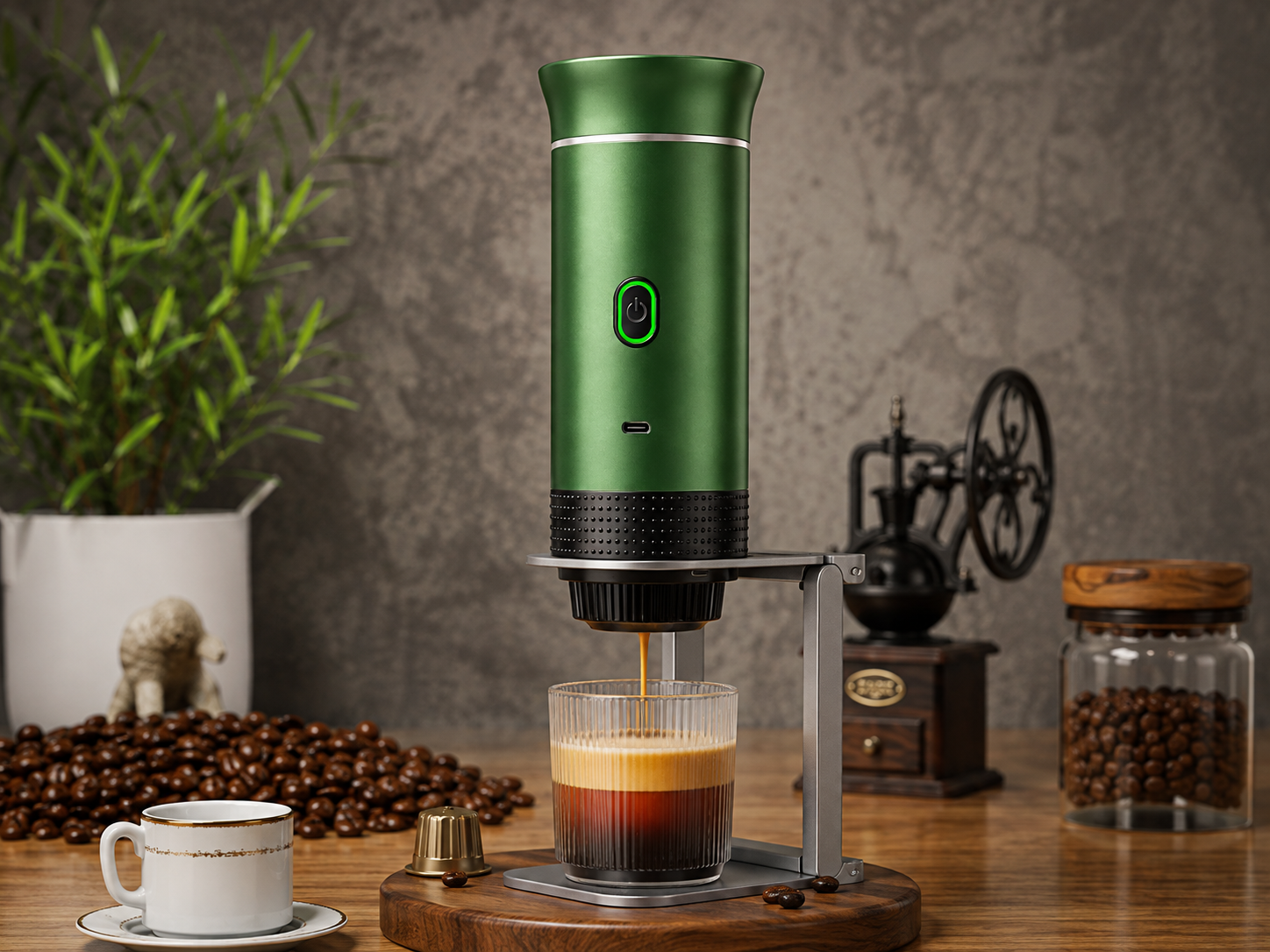 Aervesso™ Portable Espresso Maker