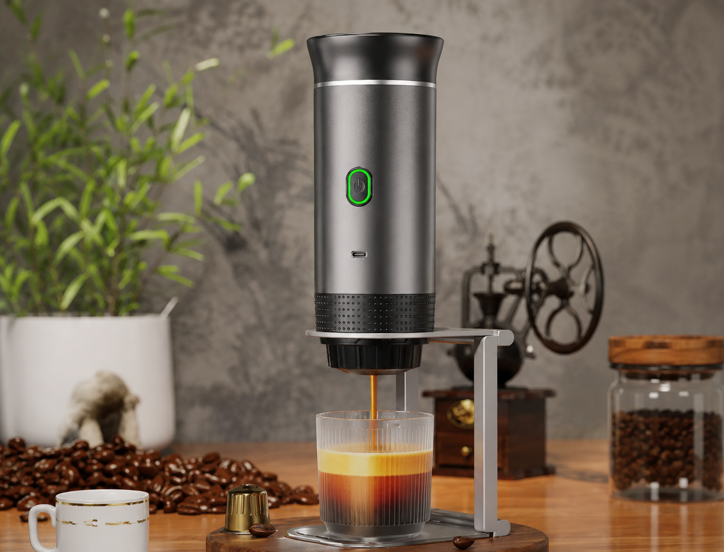 Aervesso™ Portable Espresso Maker