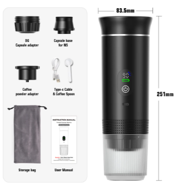 Aervesso™ Portable Espresso Maker