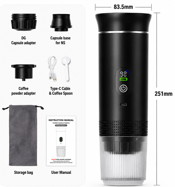 Aervesso™ Portable Espresso Maker
